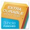 Cardinal 8.5 x 11 Poly Ring Binder Pockets - Assorted Colors (5/Pack)